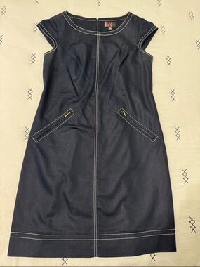 R&K Originals Denim Look Dress